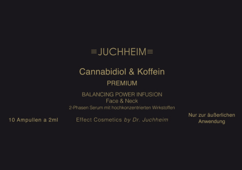Dr. Juchheim Cannabidiol Koffein Premium Ampullen | Was es ist, Wo kaufen, Vorteile.