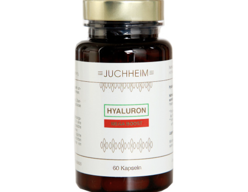 Dr. Juchheim Hyaluron Mega Boost – Nahrungsergänzungsmittel mit Natriumhyaluronat